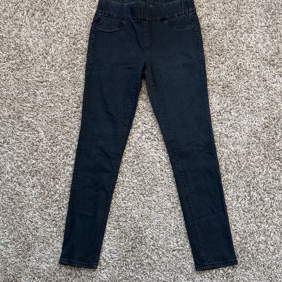 Liverpool Company Skinny Jeans Sienna Pull On Legging Dark Blue size 12/31 - Picture 3 of 14